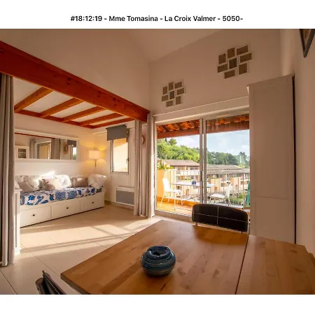 Superbe Appartement T1 Duplex,Vue Mer La Croix-Valmer Buitenkant foto